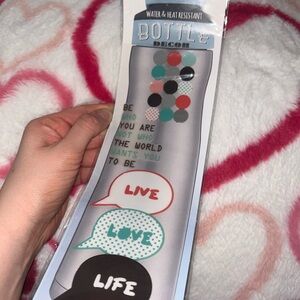 Waterproof and Heat Resistant Bottle Decor